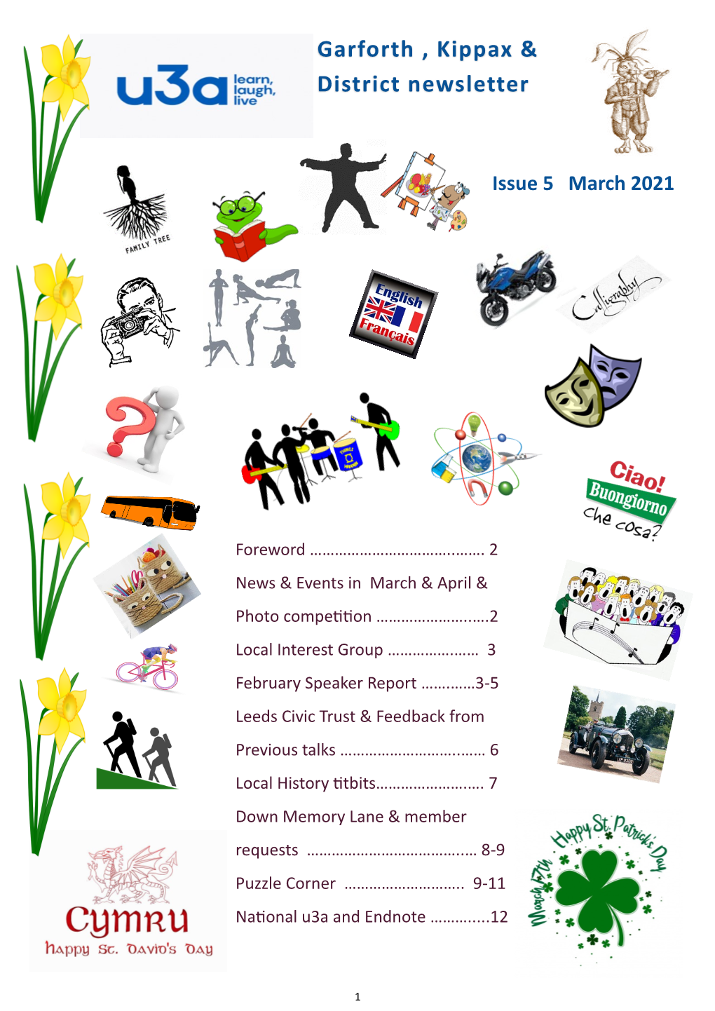 Garforth , Kippax & District Newsletter