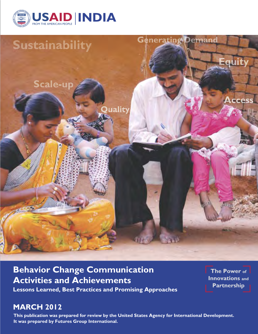 Behavior Change Communication Activities and Achievements Sustainability Equity