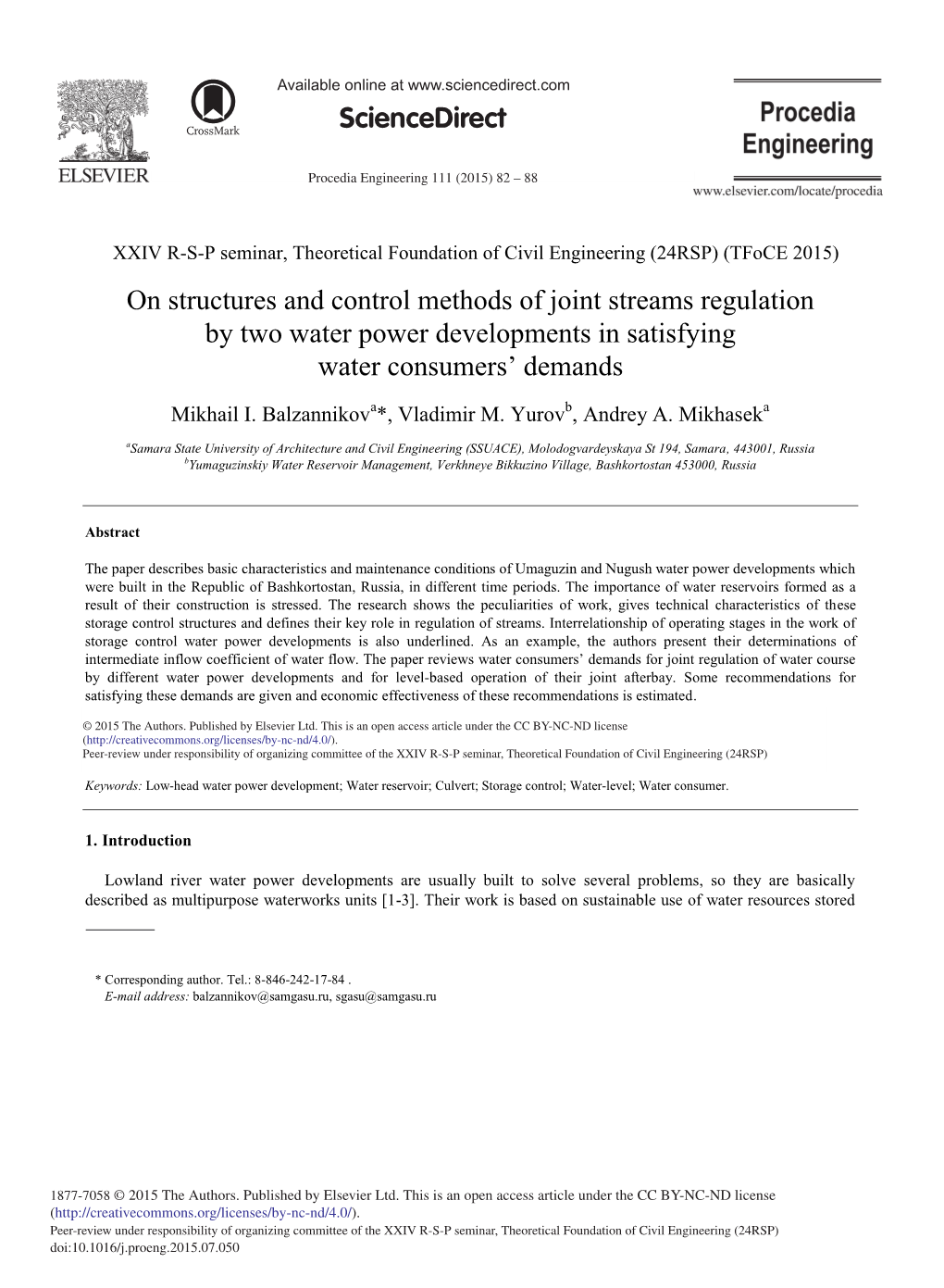 On Structures and Control Methods of Joint Streams Regulation by Two Water Power Developments in Satisfying Water Consumers’ Demands