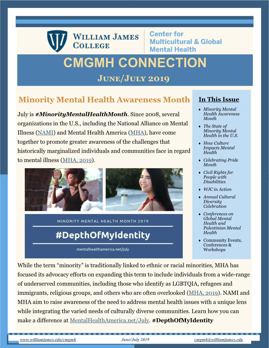 CMGMH CONNECTION June/July 2019