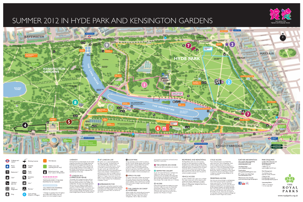 Hyde Park and Kensington Gardens