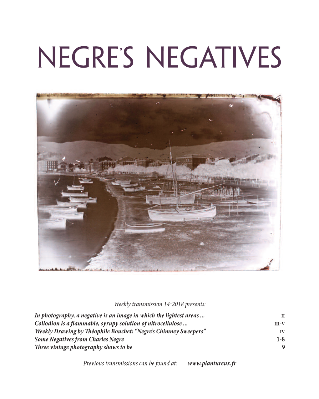 Negre's Negatives