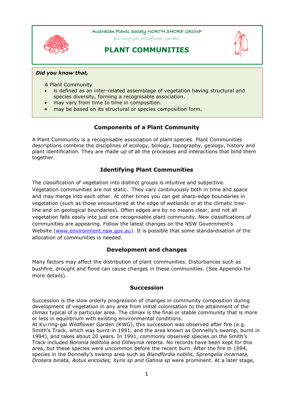 Plant Communities 2014 V3