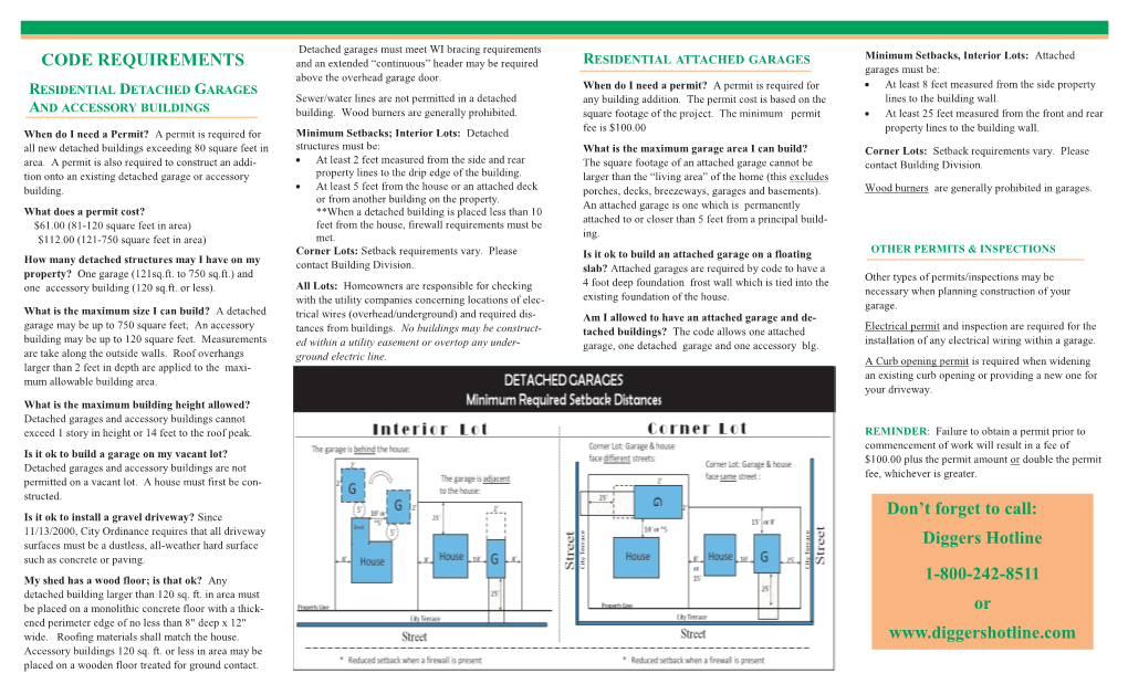 Garage-Accessory Buildings Brochure