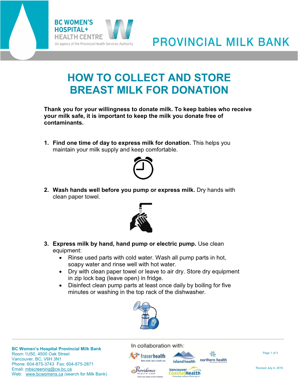 How to Collect and Store Breast Milk for Donation