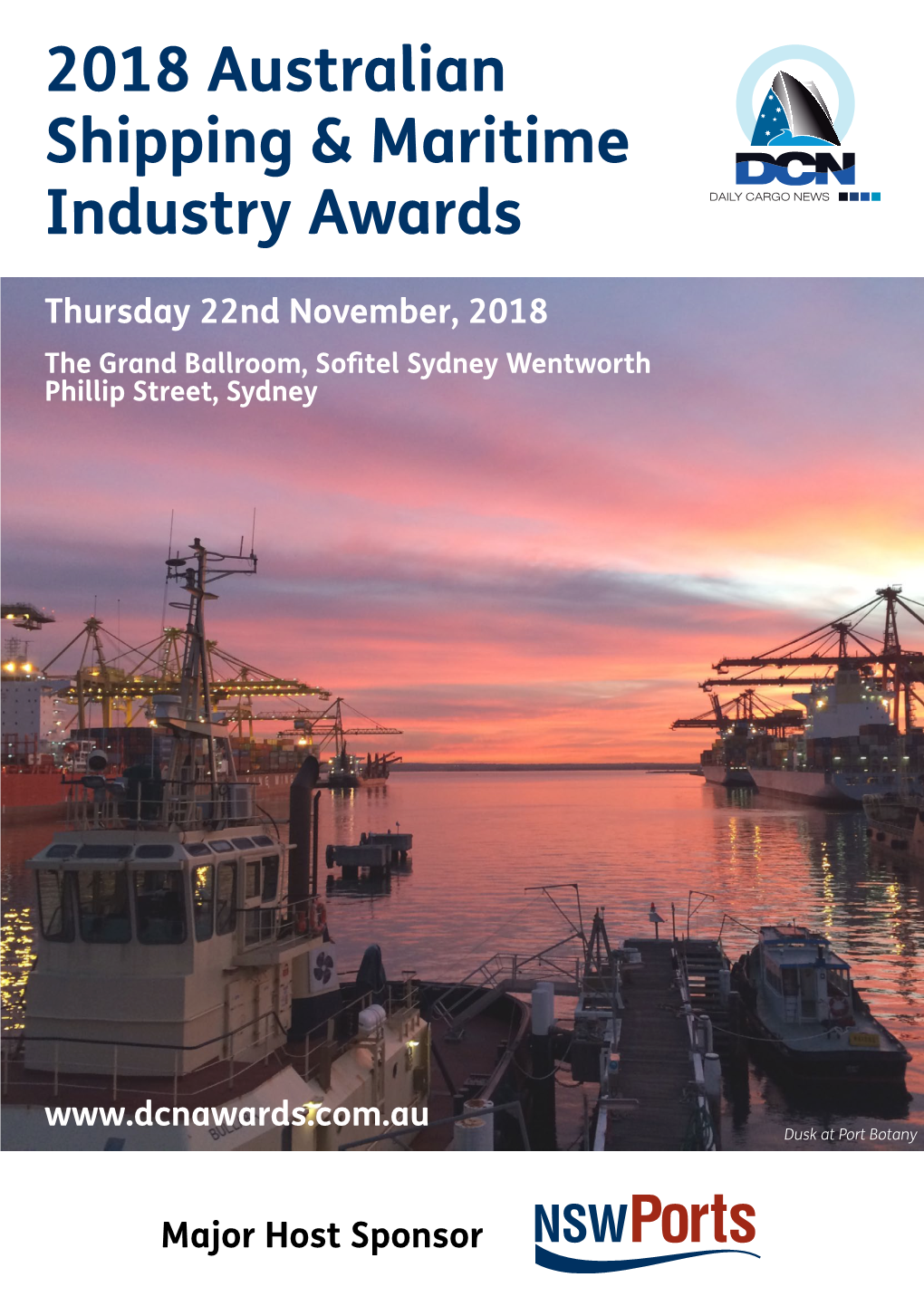 2018 Australian Shipping & Maritime Industry Awards