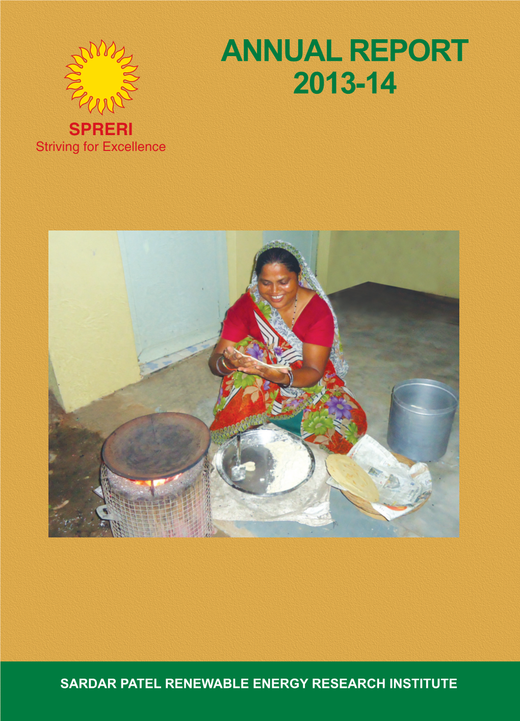 ANNUAL REPORT 2013-14 SPRERI Striving for Excellence