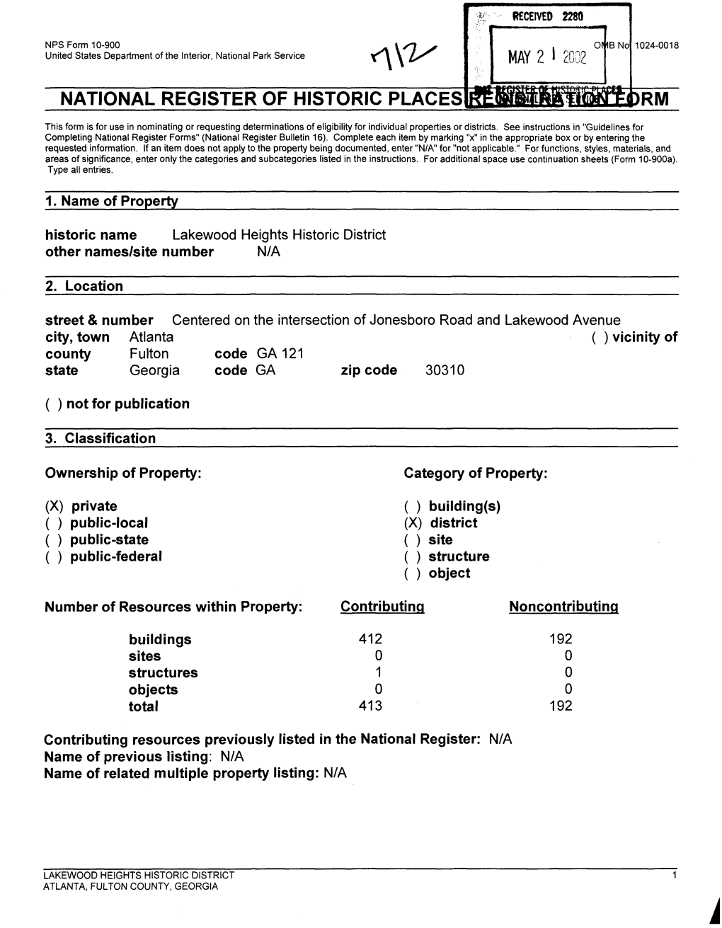 National Register of Historic Places