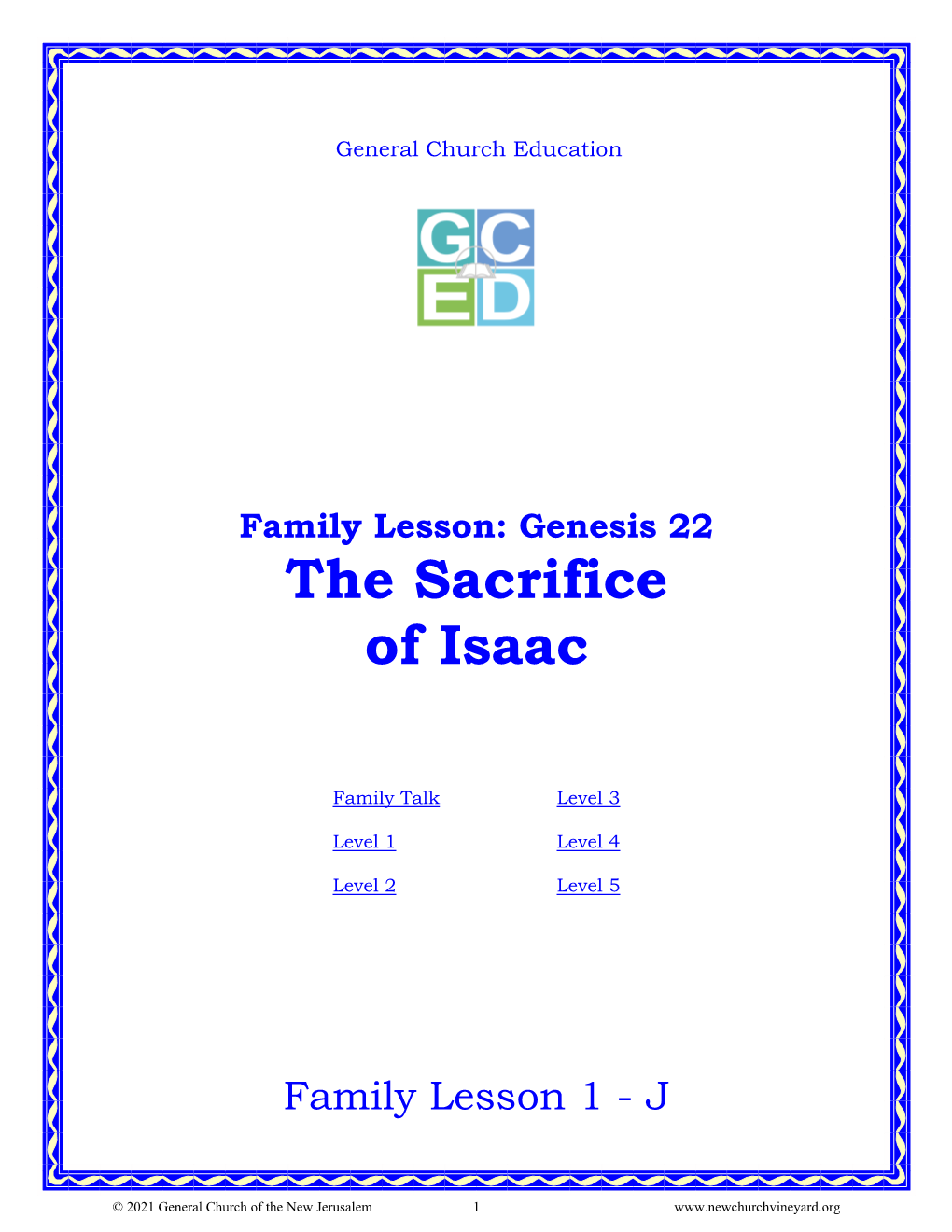 Genesis 22 -- the Sacrifice of Isaac