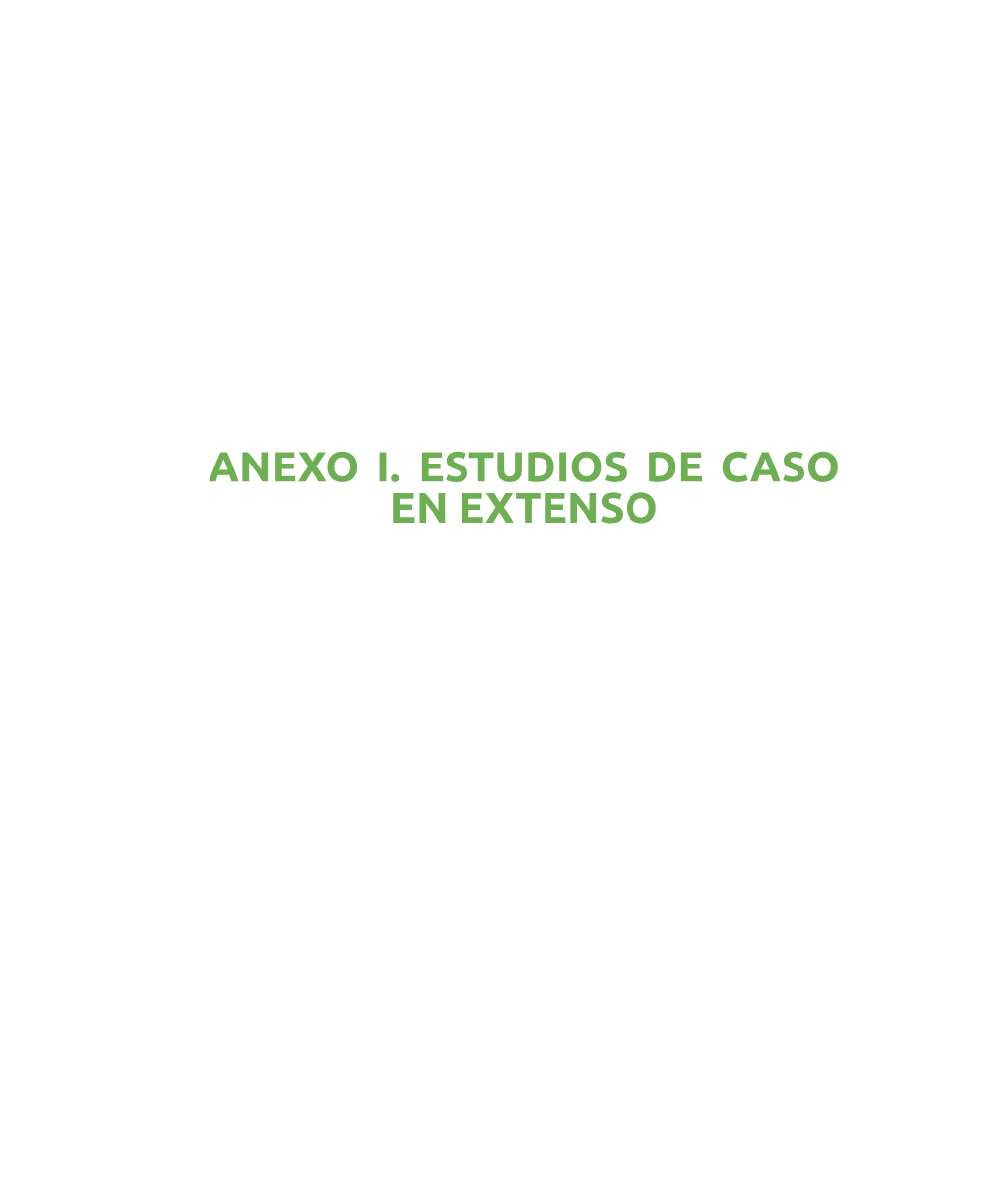 Anexo I. Estudios De Caso En Extenso Anexo I