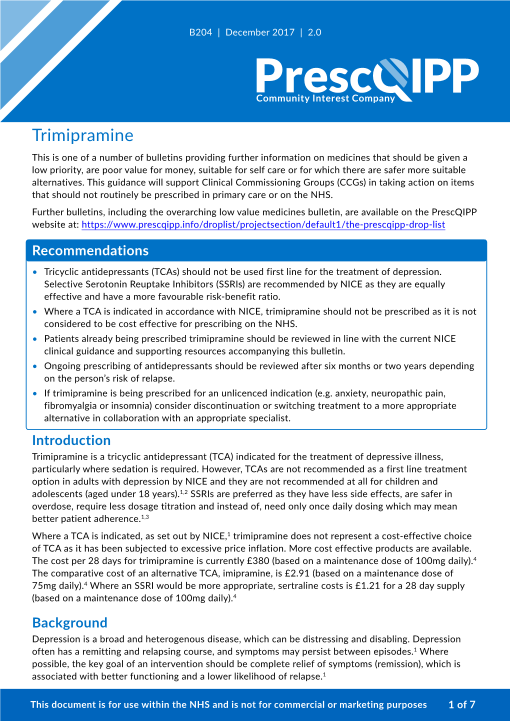 B204. Trimipramine 2.0.Pdf