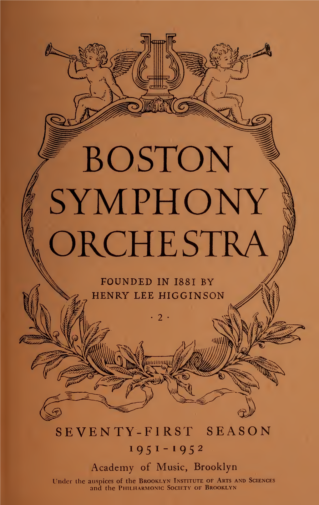 Boston Symphony Orchestra Concert Programs, Season 71, 1951-1952, Trip