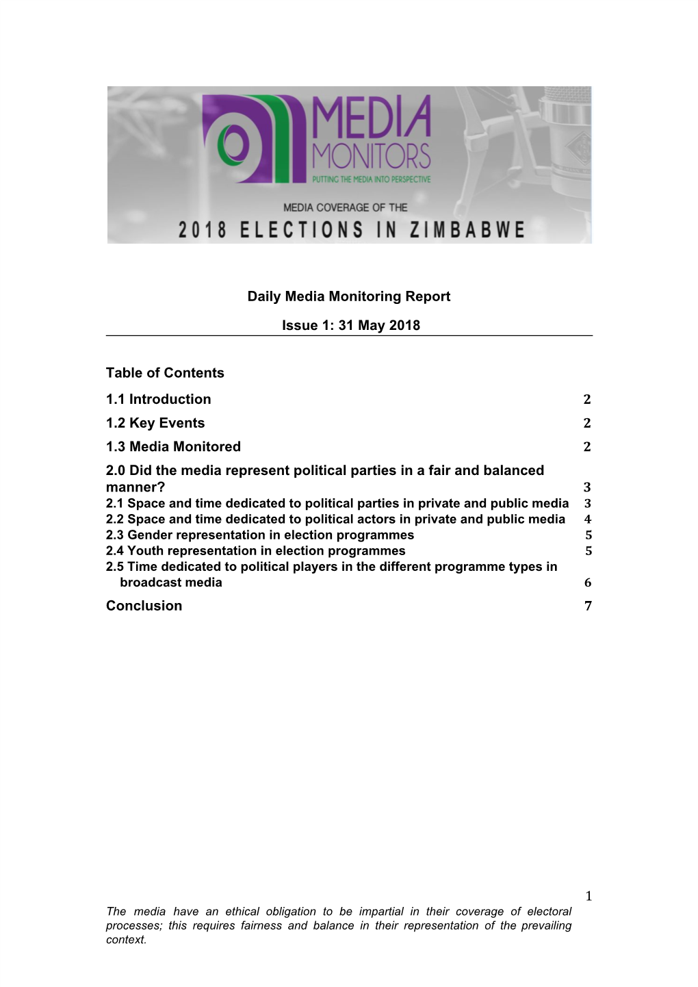 Daily Report Issue 1.Docx