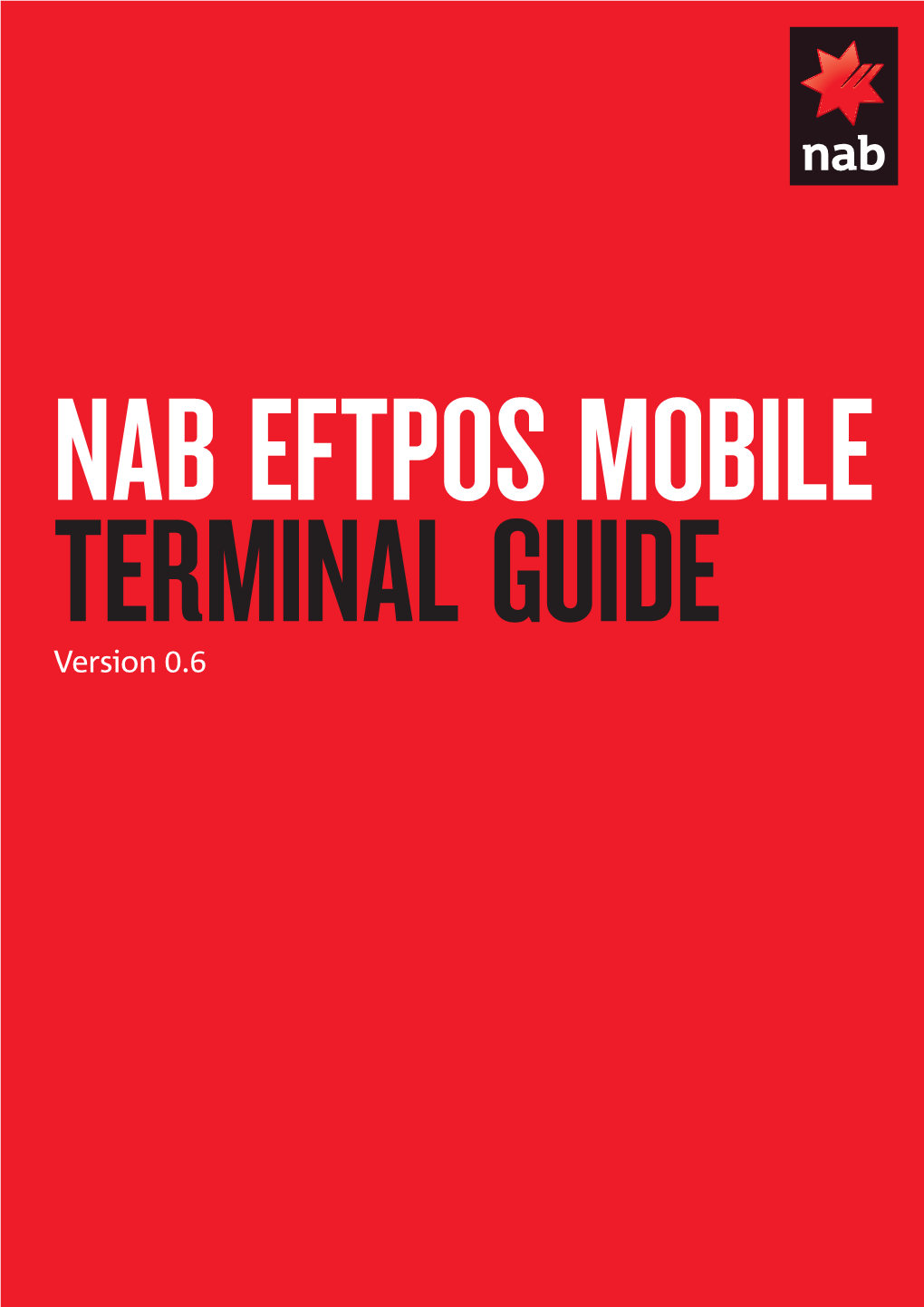 NAB Ingenico EFTPOS Terminal User Guide Version