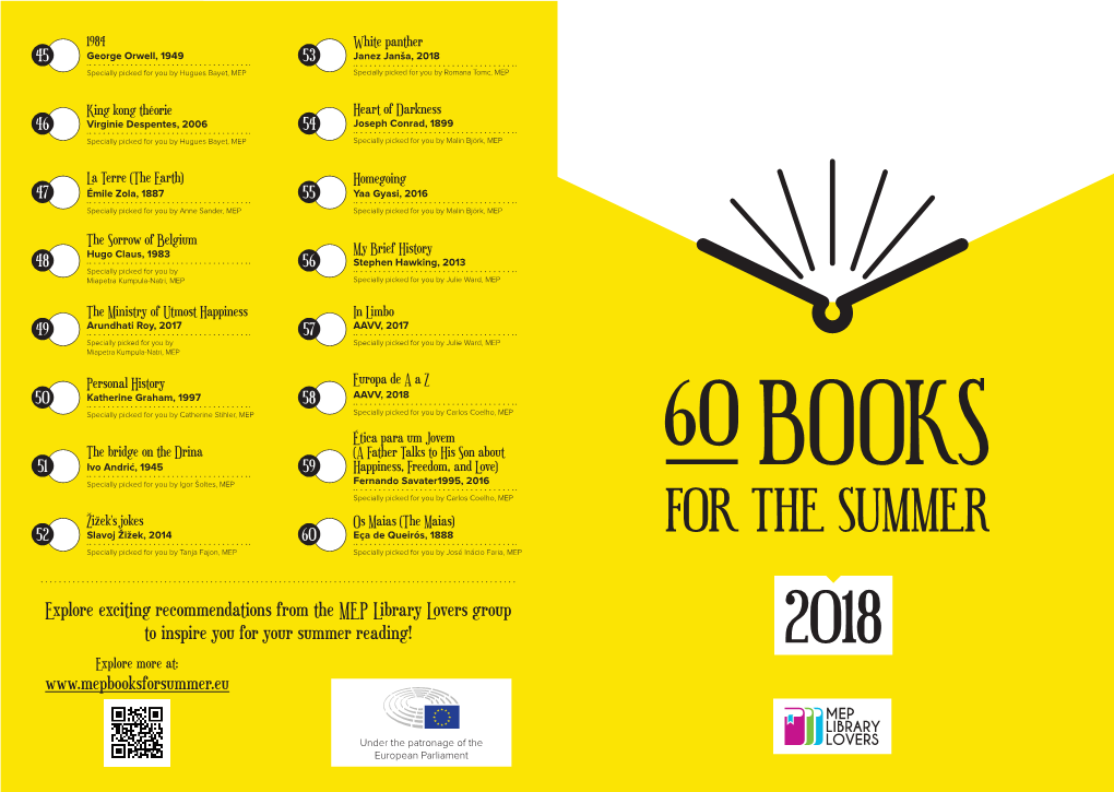 Explore Exciting Recommendations from the MEP Library Lovers Group to Inspire You for Your Summer Reading! Explore More At