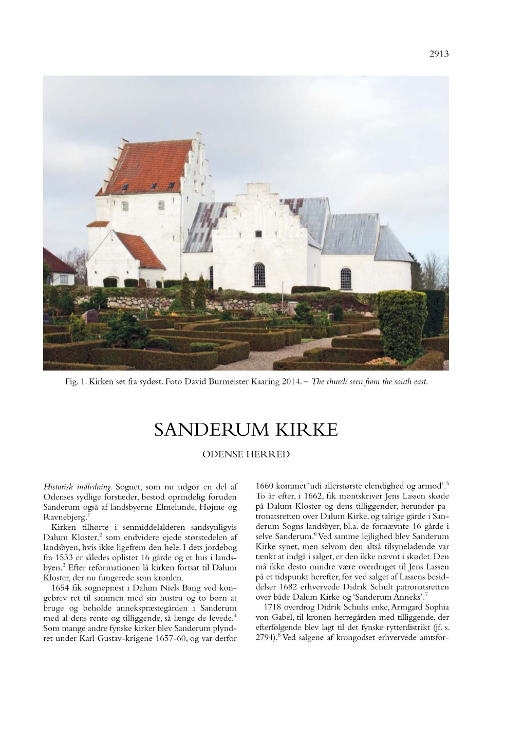 Sanderum Kirke Odense Herred