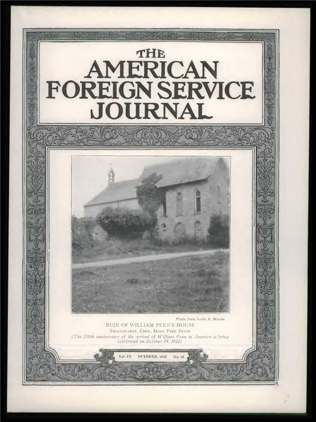 The Foreign Service Journal, October 1932
