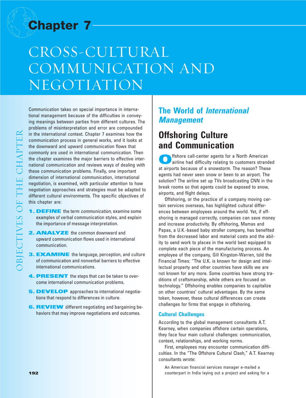 Cross-Cultural Communication and Negotiation