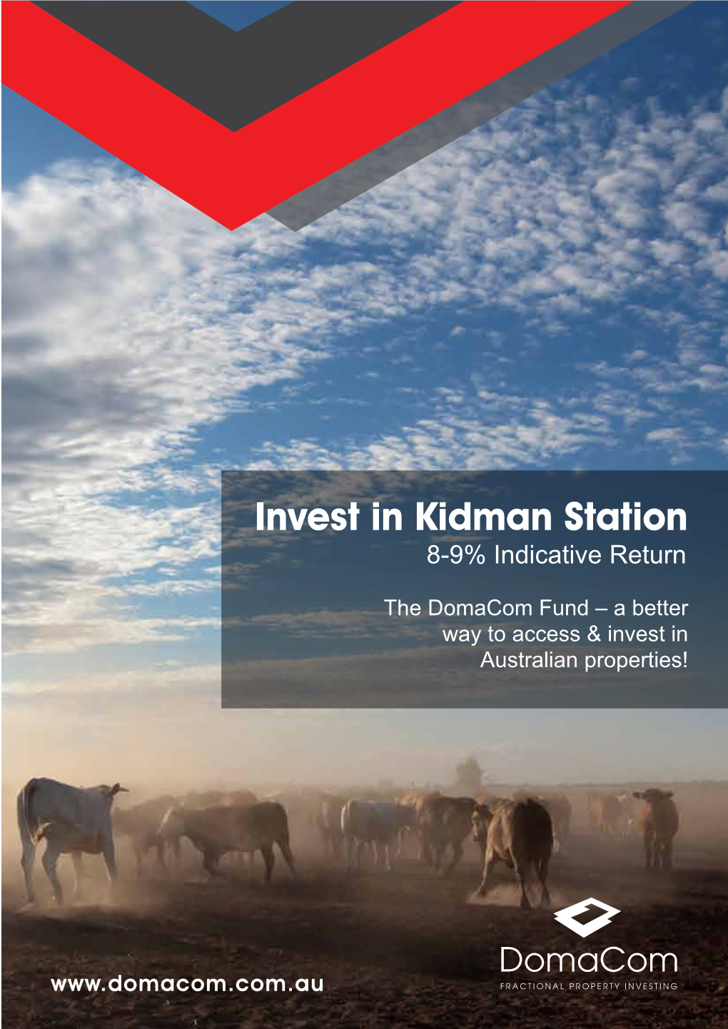 Invest in Kidman Station 8-9% Indicative Return