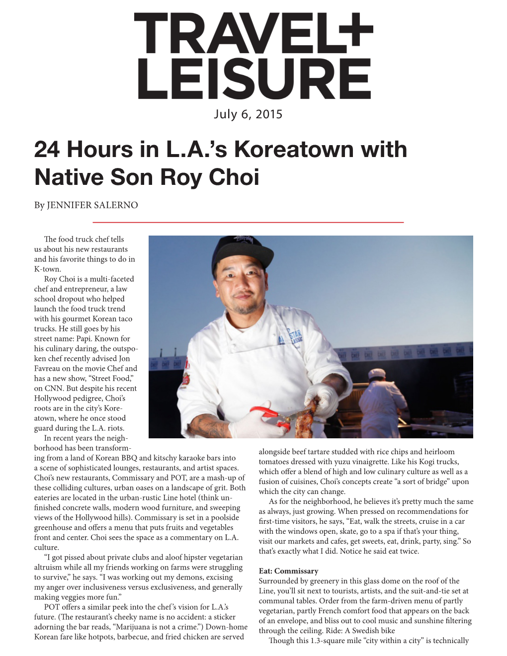 24 Hours in L.A.'S Koreatown with Native Son Roy