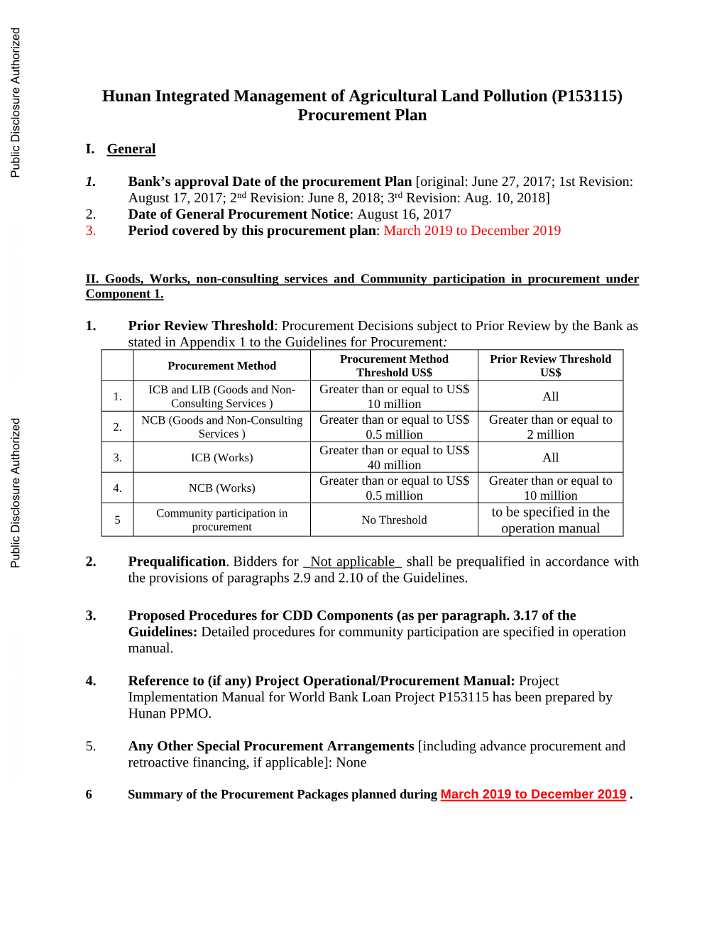 World Bank Document