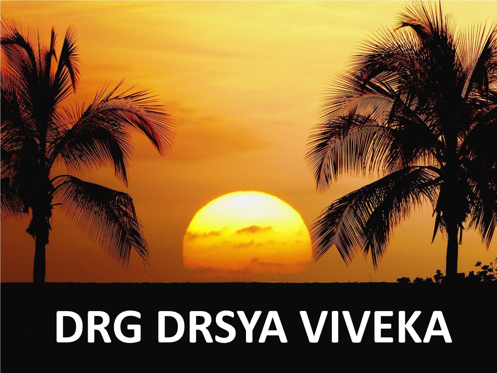 Drg Drsya Viveka Index