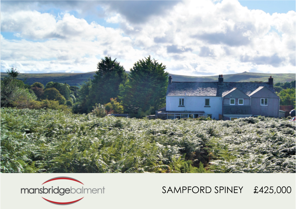 Sampford Spiney £425,000