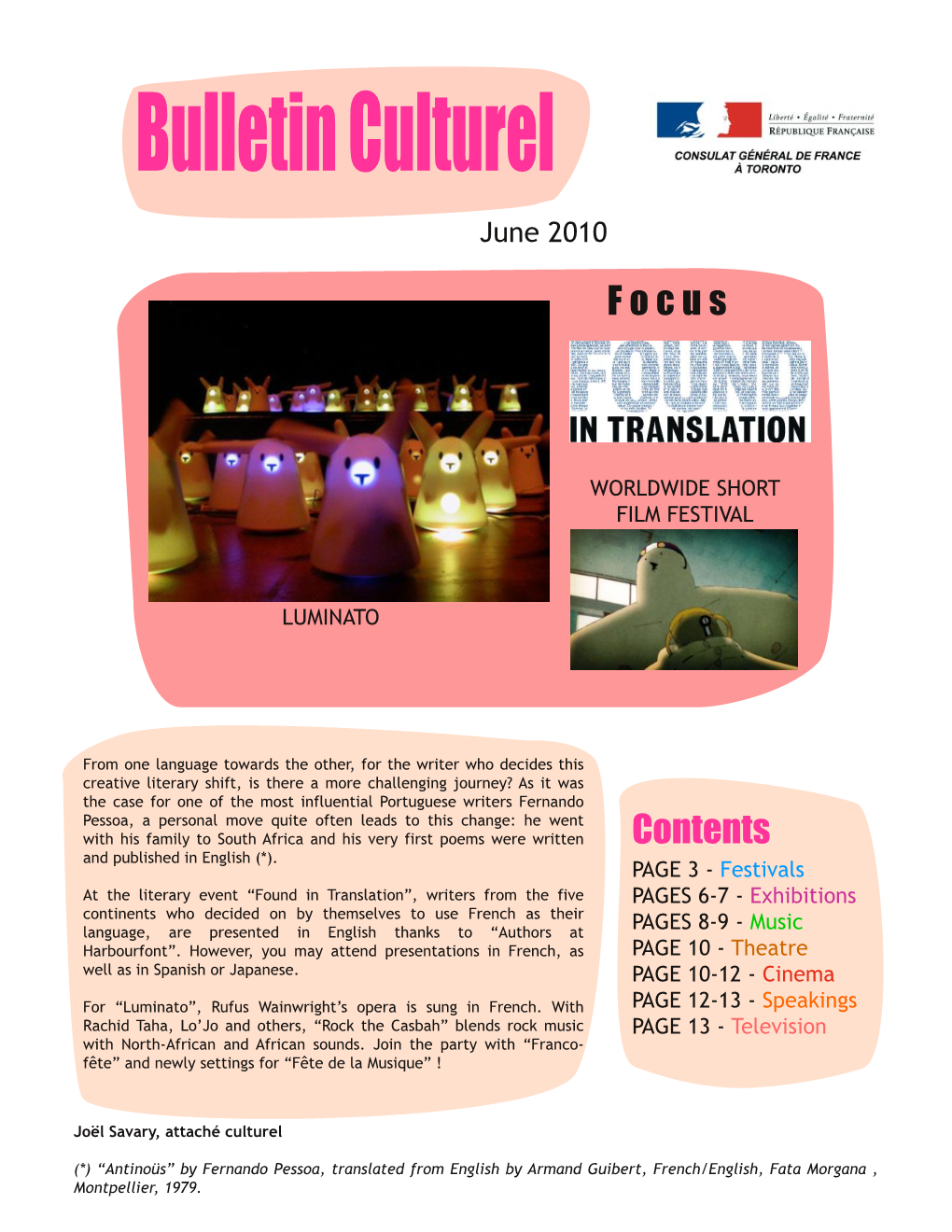 Bulletin Culturel