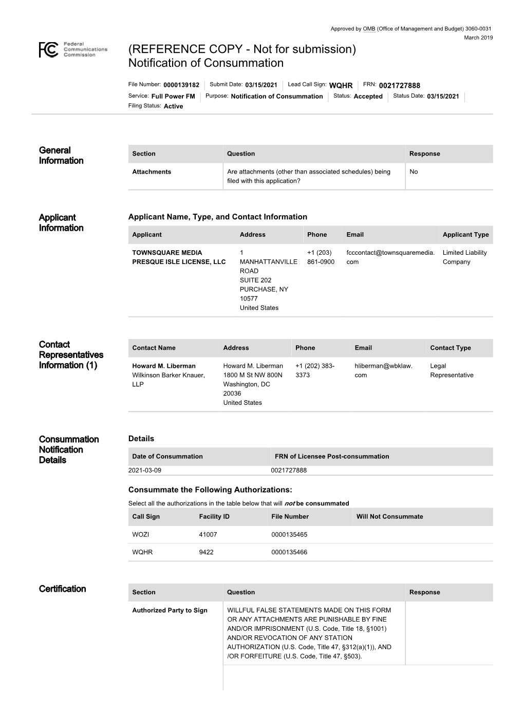 Draft Copy « Licensing and Management System «