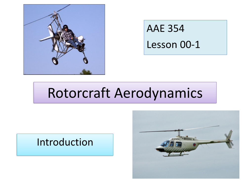 Flight Dynamics & Stability