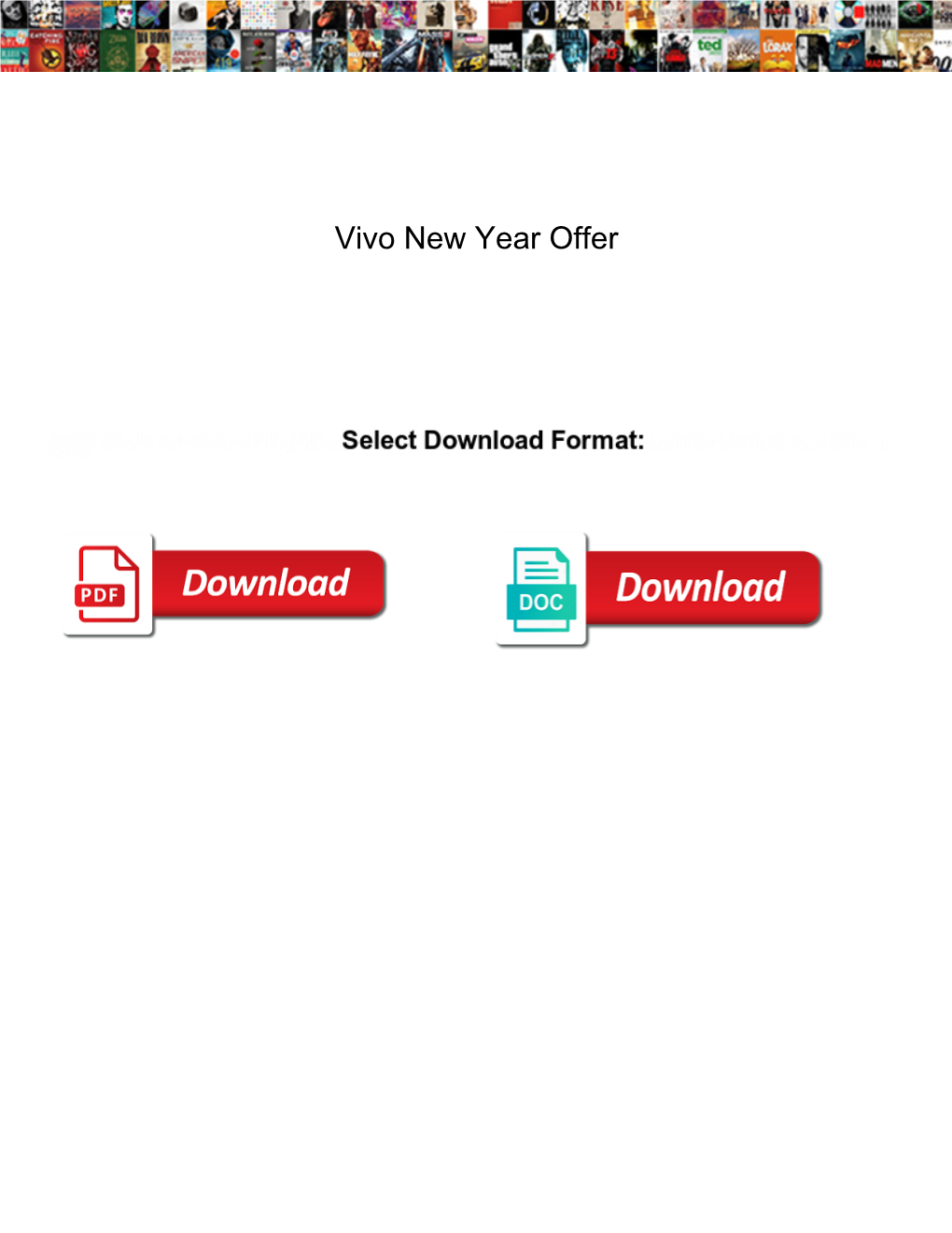 Vivo New Year Offer