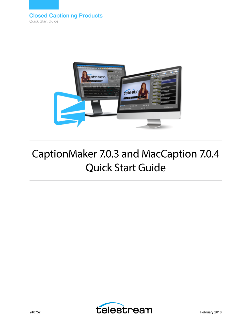 Captionmaker and Maccaption Quick Start Guide