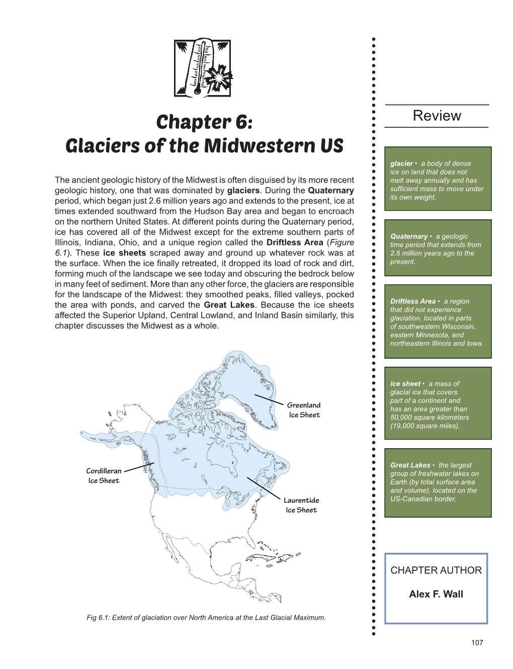 Chapter 6: Glaciers of the Midwestern US