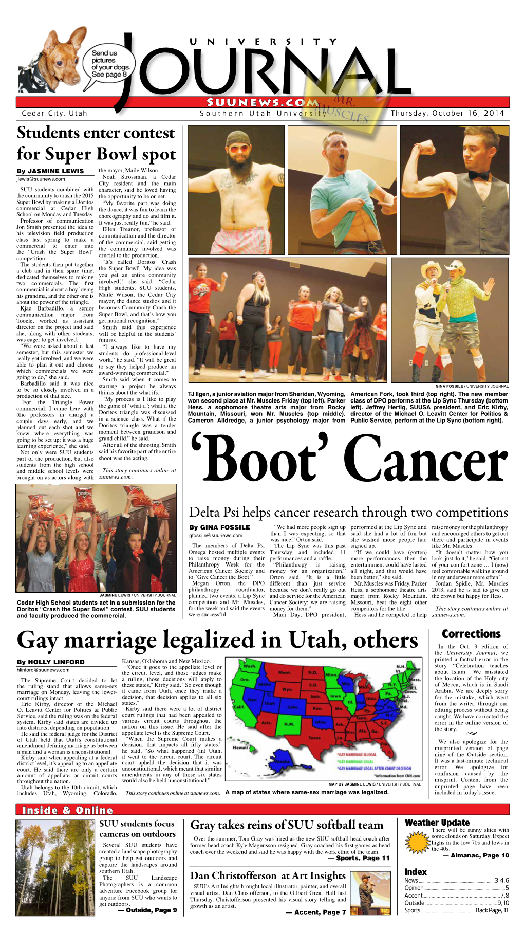 Gay Marriage Legalized in Utah, Others in the Oct