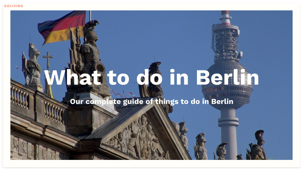 What to Do in Berlin