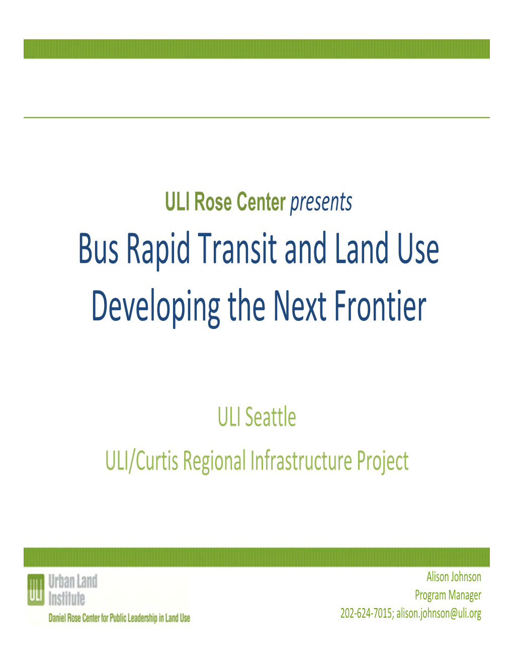 Is Bus Rapid Transit …