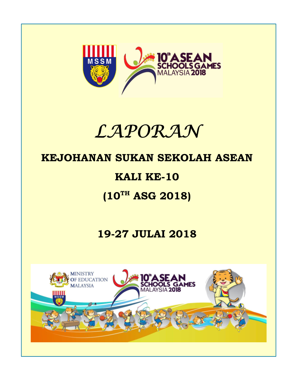 Laporan Asg Lengkap