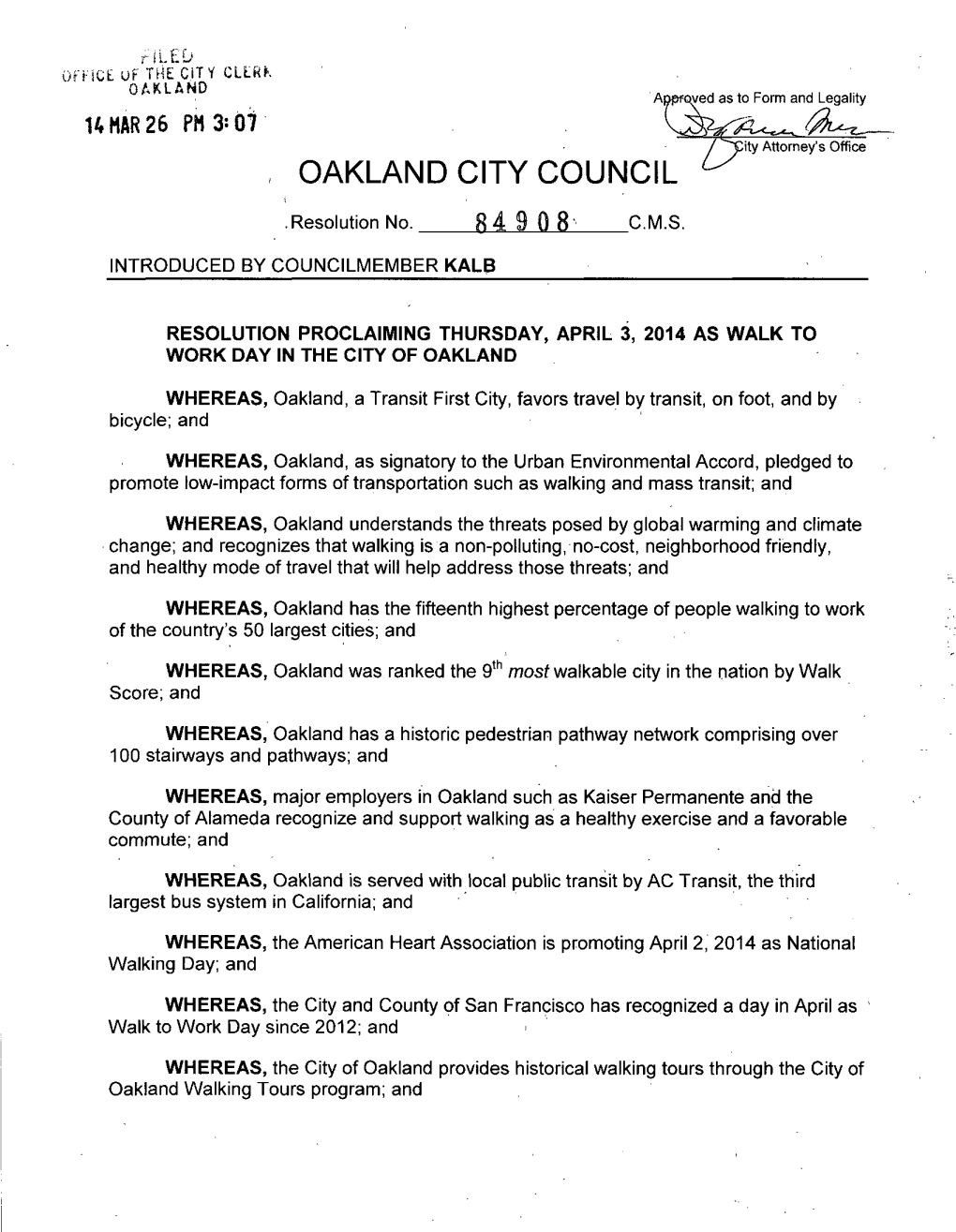 Oakland City Council ^