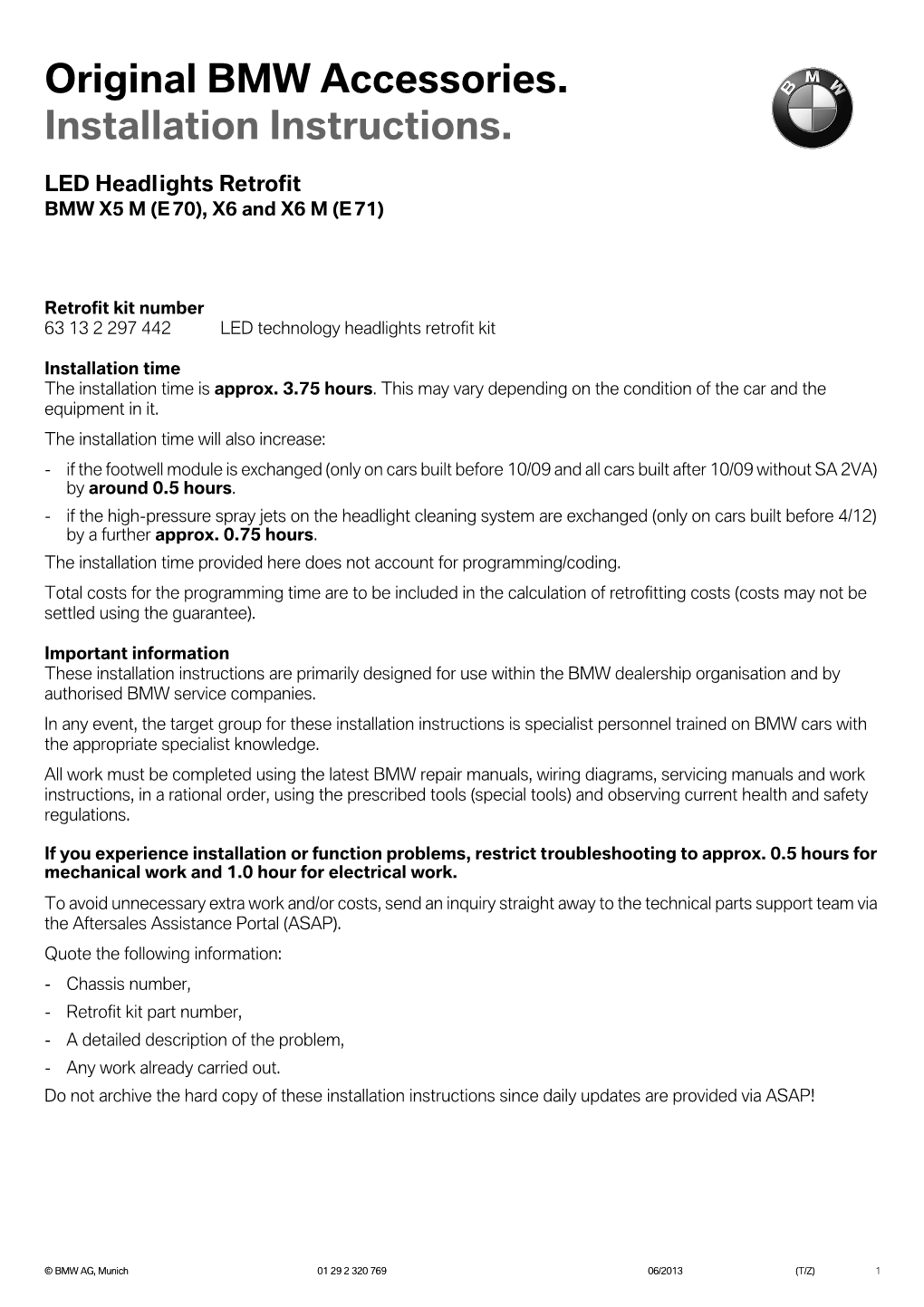 UDPATED BMW LED Retrofit Instructions E70 X5M, E71 X6.Pdf