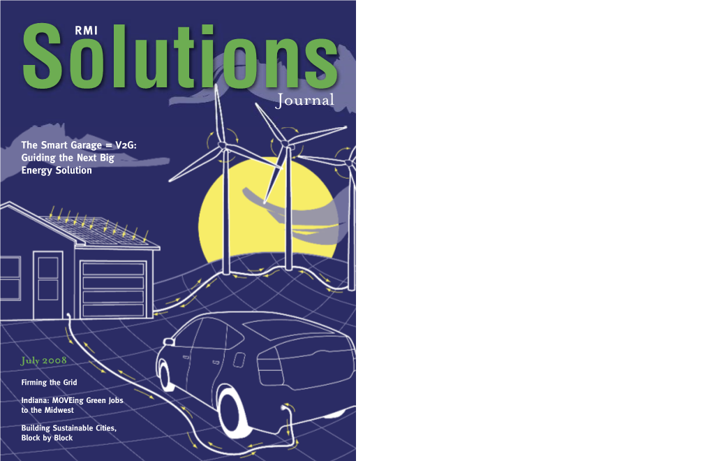 Rocky Mountain Institute Solutions Journal