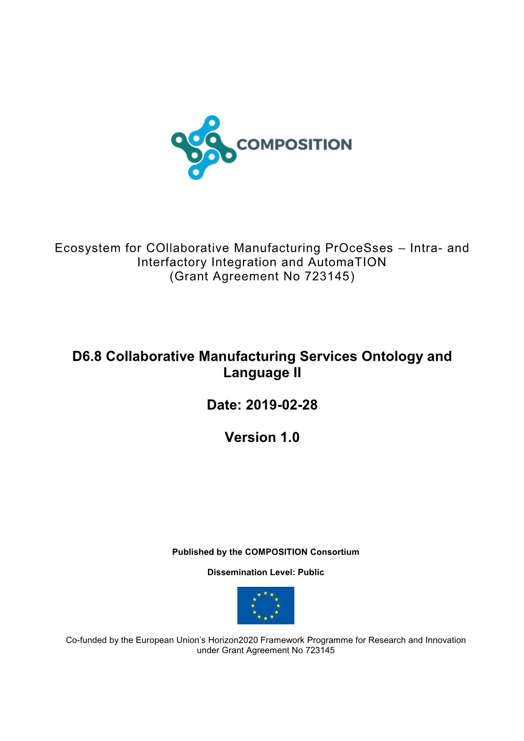 D6.8 Collaborative Manufacturing Services Ontology and Language II
