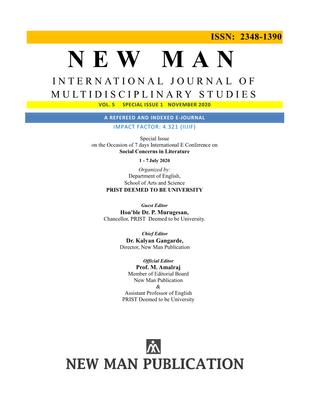 New Man Publication