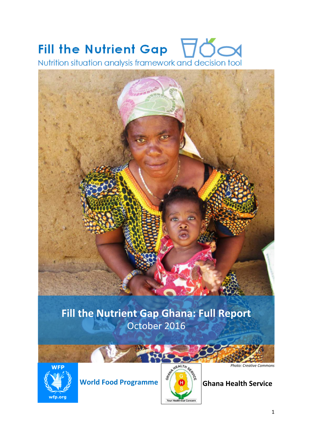 Fill the Nutrient Gap Ghana: Full Report October 2016