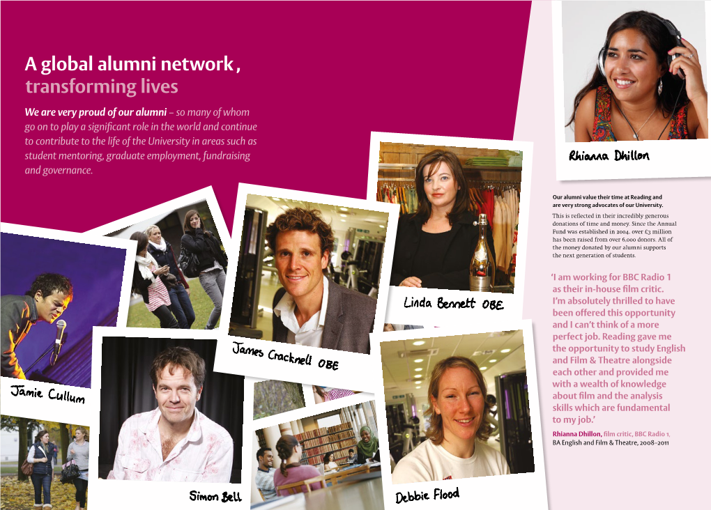 A Global Alumni Network