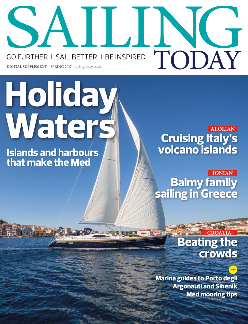 Balmy Family Sailing in Greece Cruising Italy's Volcano Islands