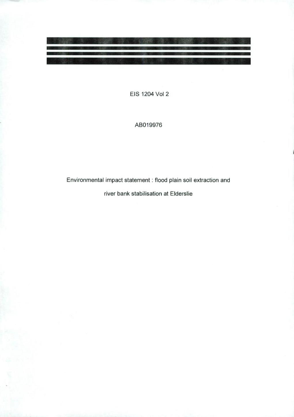 EIS 1204 Vol 2 ABO1 9976 Environmental Impact Statement