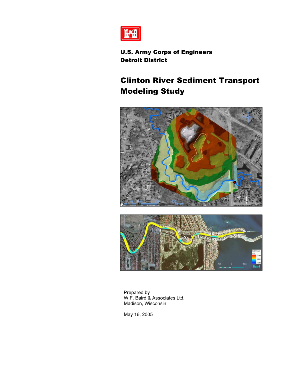 Clinton River Sediment Transport Modeling Study