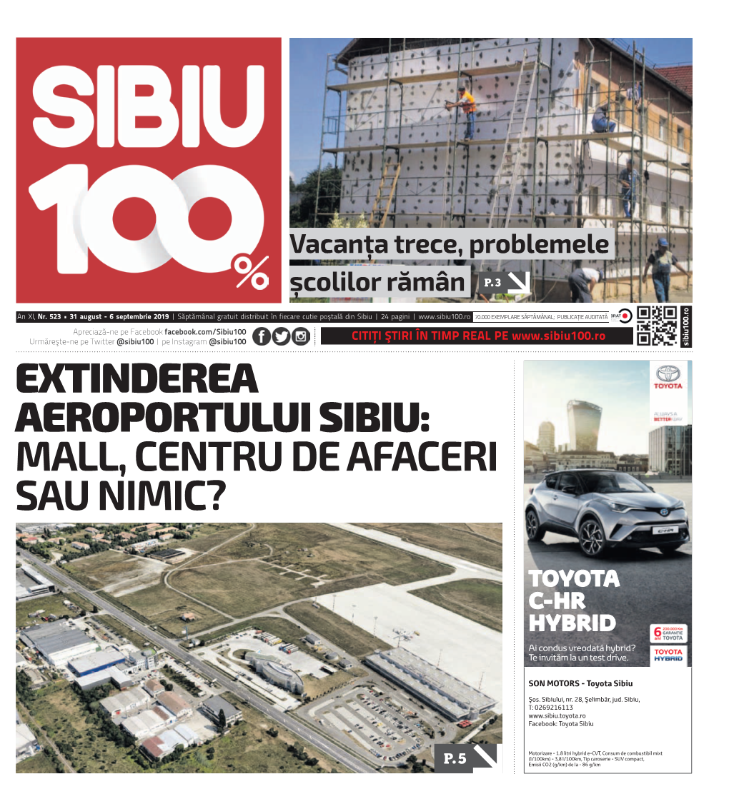 Extinderea Aeroportului Sibiu: Mall, Centru De Afaceri Sau Nimic?