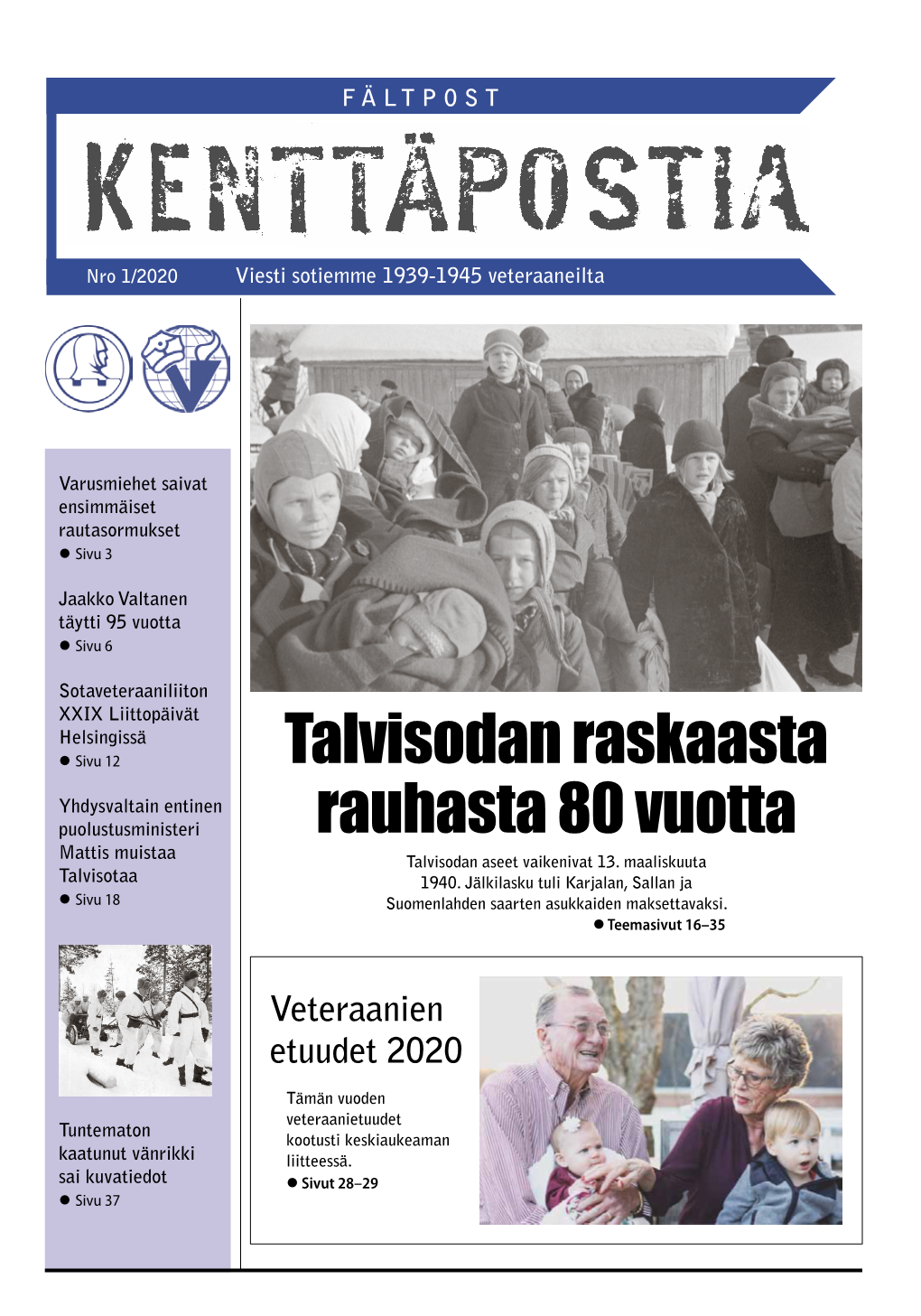 Talvisodan Raskaasta Rauhasta 80 Vuotta