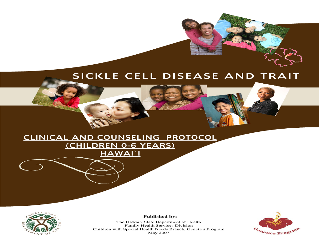Sickle Cell Disease and Trait Protocol
